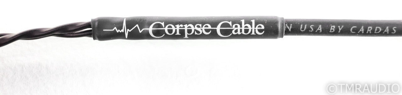 Cardas Corpse Grave Digger Headphone Cable; 10ft Dual Balanced 1/8" TRS to 2-pin