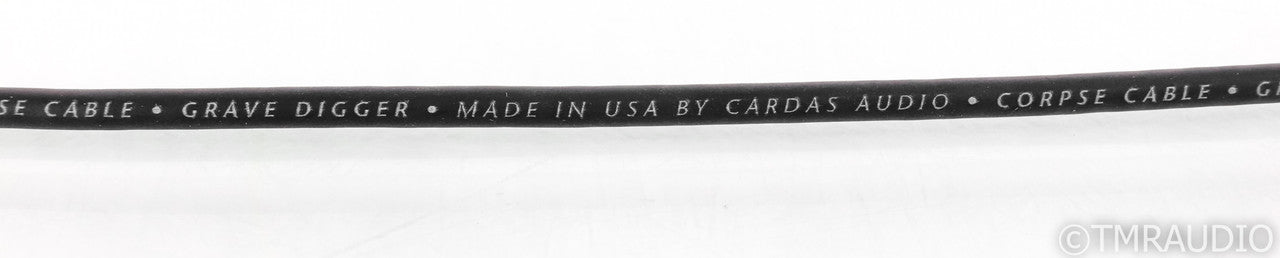Cardas Corpse Grave Digger Headphone Cable; 10ft Dual Balanced 1/8" TRS to 2-pin