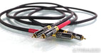Tellurium Q Black RCA Cables; 1.5m Pair Interconnects; TQ