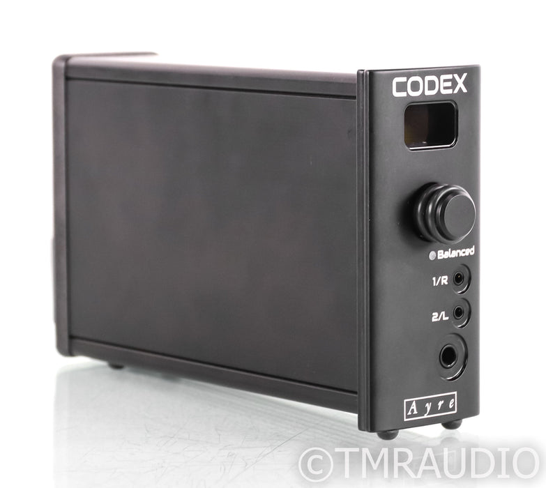 Ayre Codex Headphone Amplifier / DAC; D/A Converter; Black