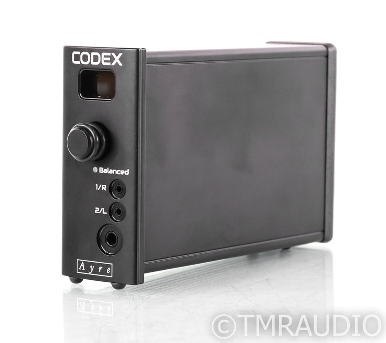 Ayre Codex Headphone Amplifier / DAC; D/A Converter; Black