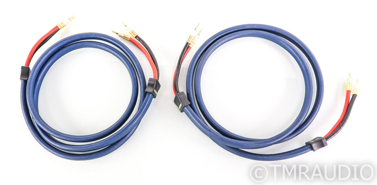 PS Audio xStream Statement Speaker Cables; 3m Pair; Spade & Banana Terminations