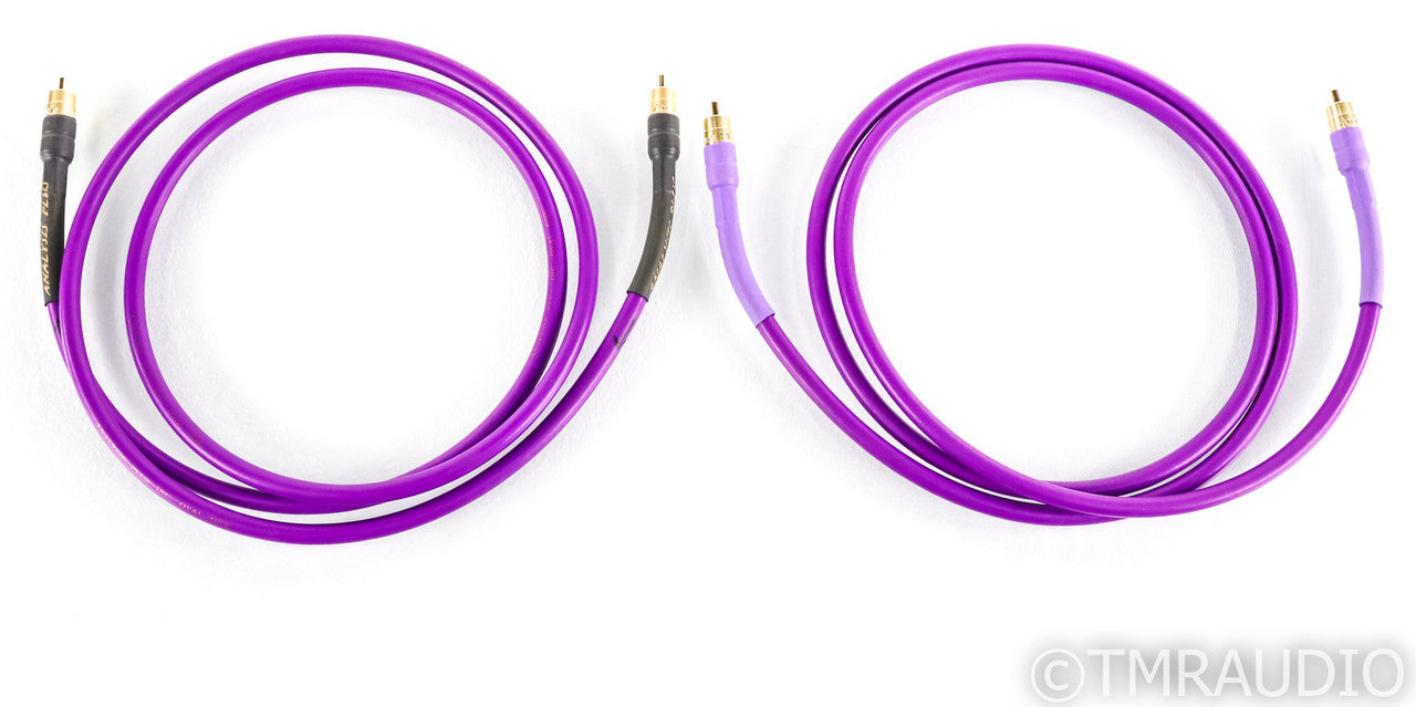 Analysis Plus Oval One RCA Cables; 1.5m Pair Interconnects