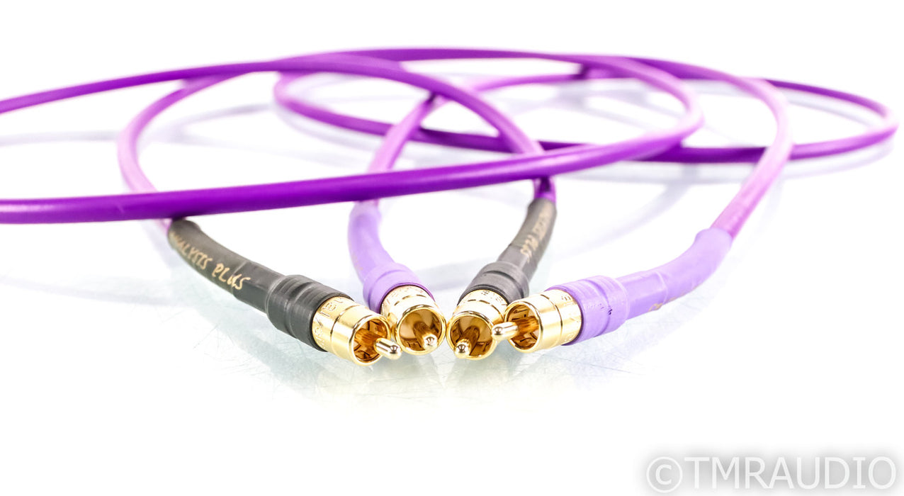 Analysis Plus Oval One RCA Cables; 1.5m Pair Interconnects