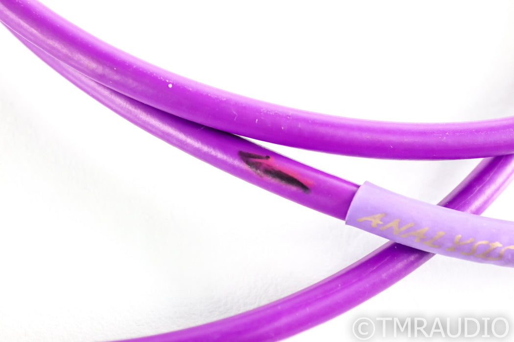 Analysis Plus Oval One RCA Cables; 1.5m Pair Interconnects