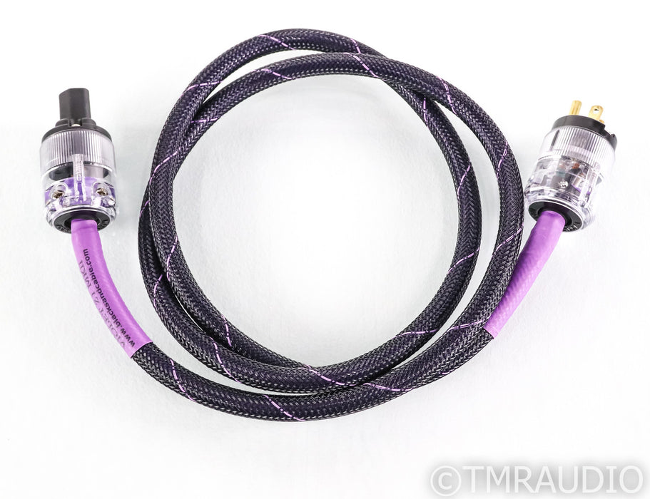 Black Sand Violet Z1 MKII Power Cable; 1.5m AC Cord
