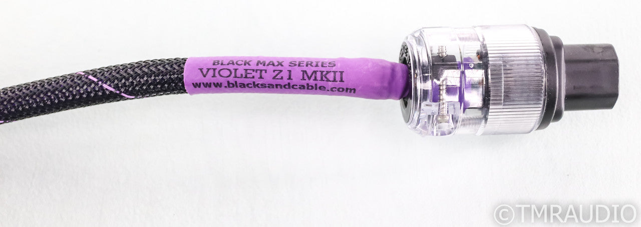 Black Sand Violet Z1 MKII Power Cable; 1.5m AC Cord