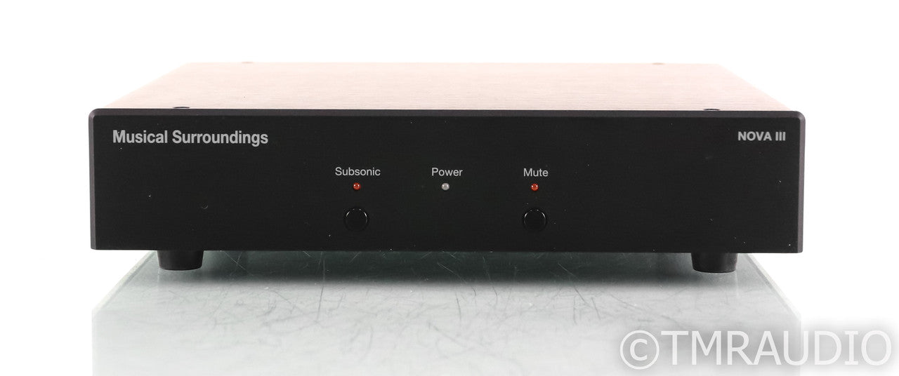 Musical Surroundings Nova III MM / MC Phono Preamplifier; Black