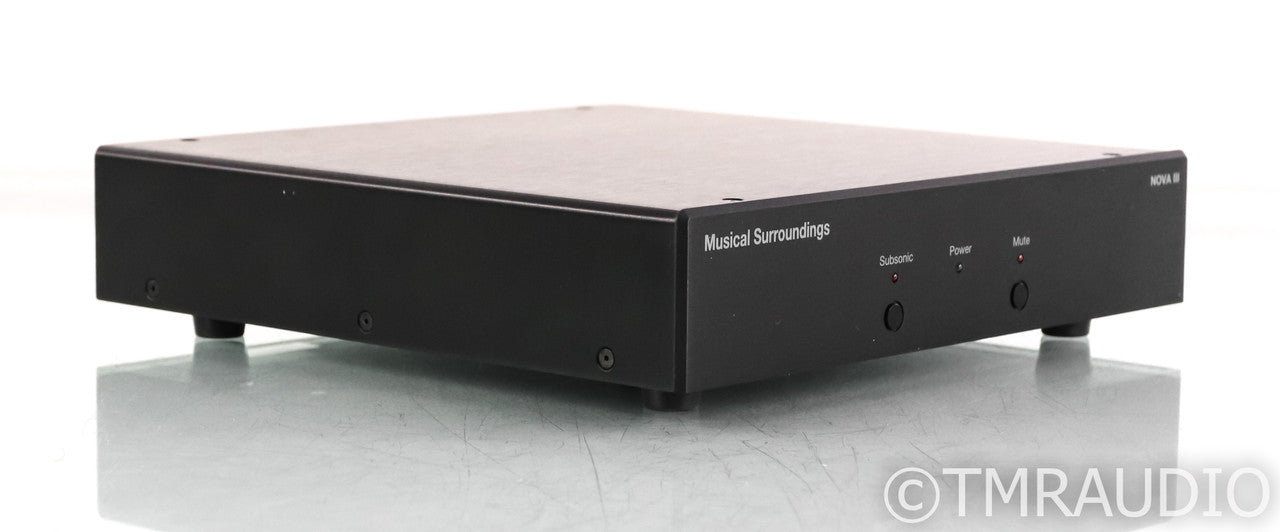 Musical Surroundings Nova III MM / MC Phono Preamplifier; Black