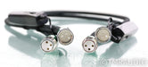 AudioQuest Earth XLR Cables; 1m Pair Balanced Interconnects; 72v DBS
