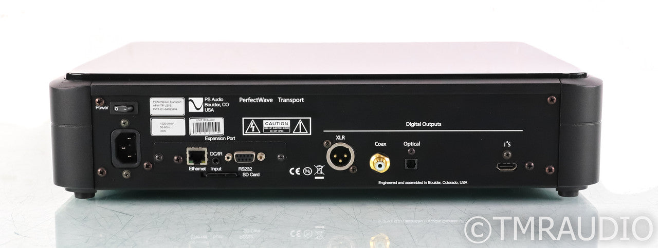 PS Audio PerfectWave Transport; "Signature Edition"; Black; Remote; PWT (Used)