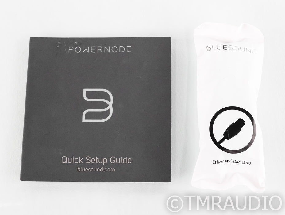 Bluesound Powernode Wireless Streaming Integrated Amplifier; V1; White