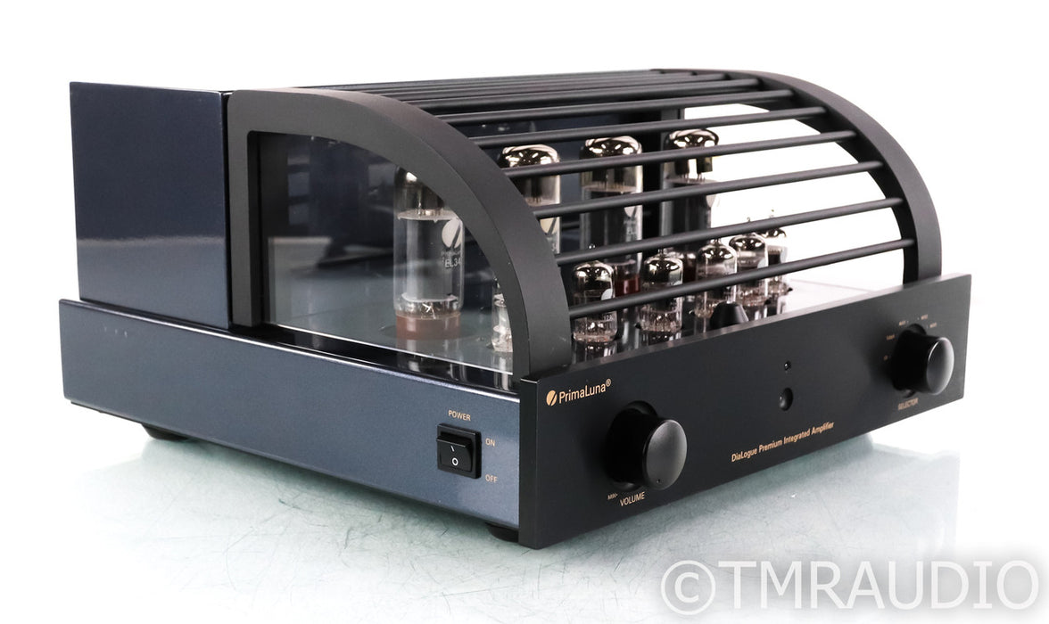 PrimaLuna DiaLogue Premium Stereo Tube Integrated Amplifier; Black; Remote