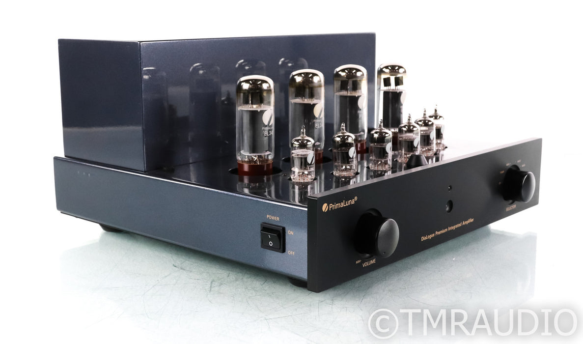 PrimaLuna DiaLogue Premium Stereo Tube Integrated Amplifier; Black; Remote
