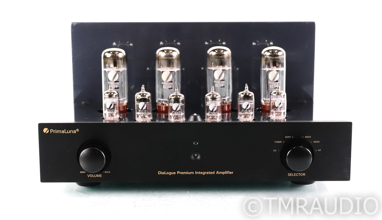 PrimaLuna DiaLogue Premium Stereo Tube Integrated Amplifier; Black; Remote