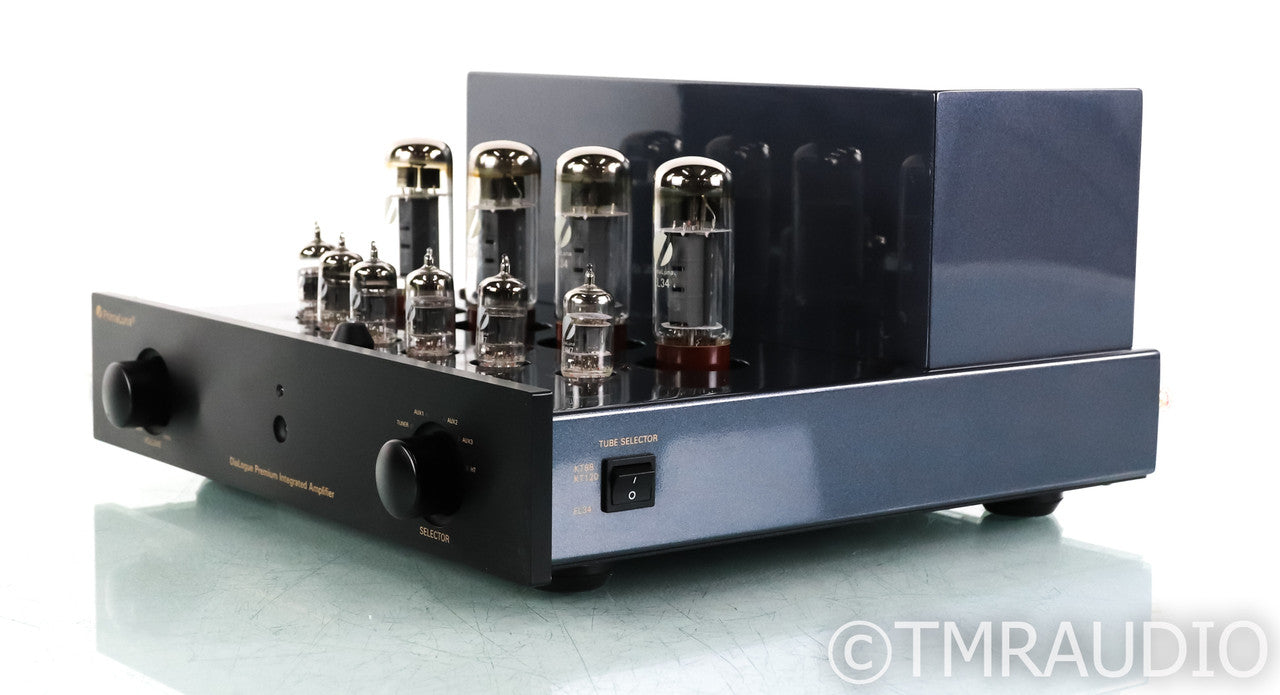 PrimaLuna DiaLogue Premium Stereo Tube Integrated Amplifier; Black; Remote
