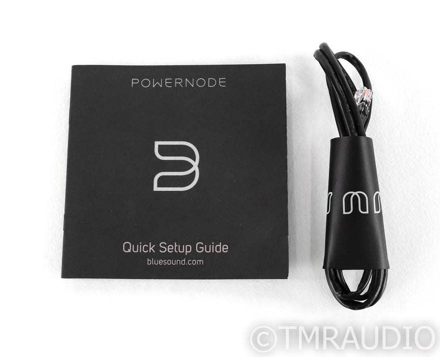 Bluesound Powernode Wireless Streaming Integrated Amplifier; V1; Black