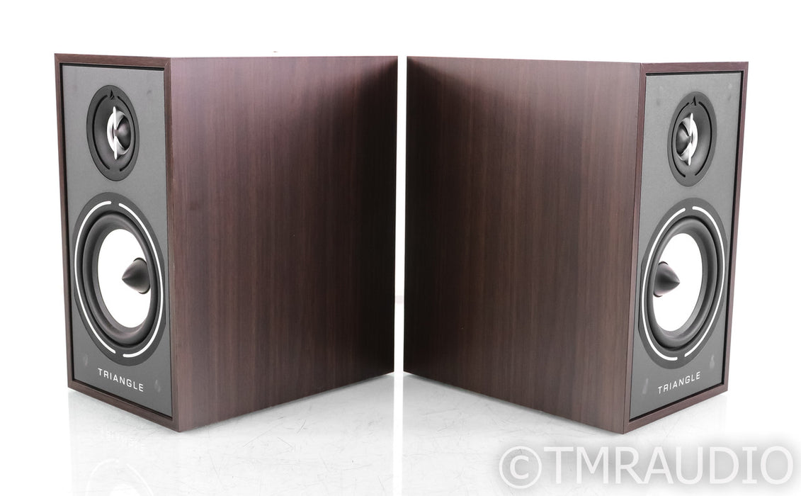 Triangle Borea BR02 Bookshelf Speakers; BR-02; Walnut Pair