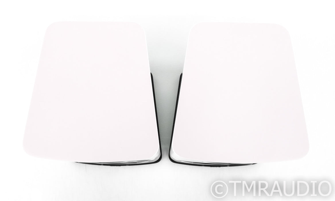 Elac Carina Bookshelf Speakers; Satin White Pair (Open Box)