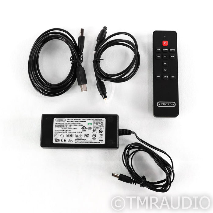 Chord Electronics Hugo TT2 DAC; D/A Converter; Black; Remote