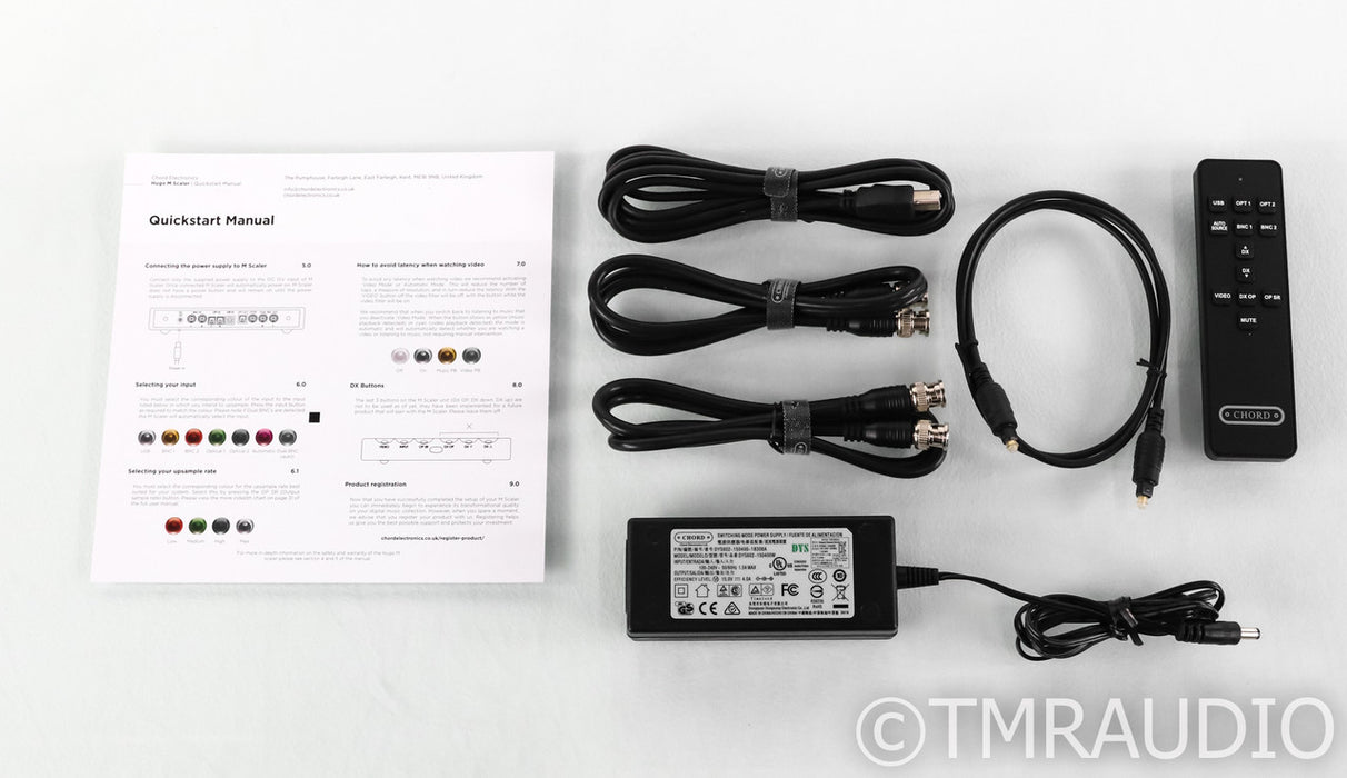 Chord Electronics Hugo M Scaler Digital Upscaler; Black; Remote
