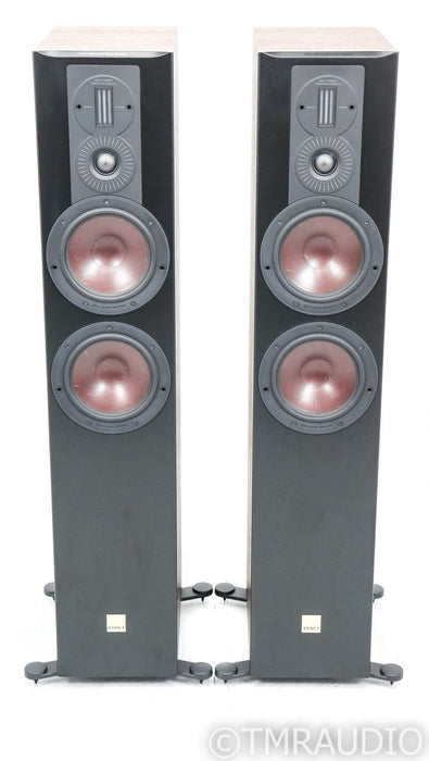 DALI Opticon 6 MKII Floorstanding Speakers; MK2; Tobacco Oak Pair