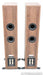 DALI Opticon 6 MKII Floorstanding Speakers; MK2; Tobacco Oak Pair