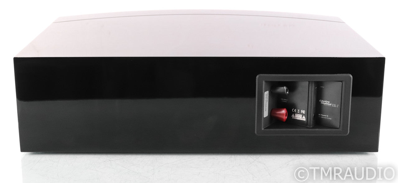 Martin Logan ElectroMotion ESL-C Powered Center Channel Speaker; Gloss Black