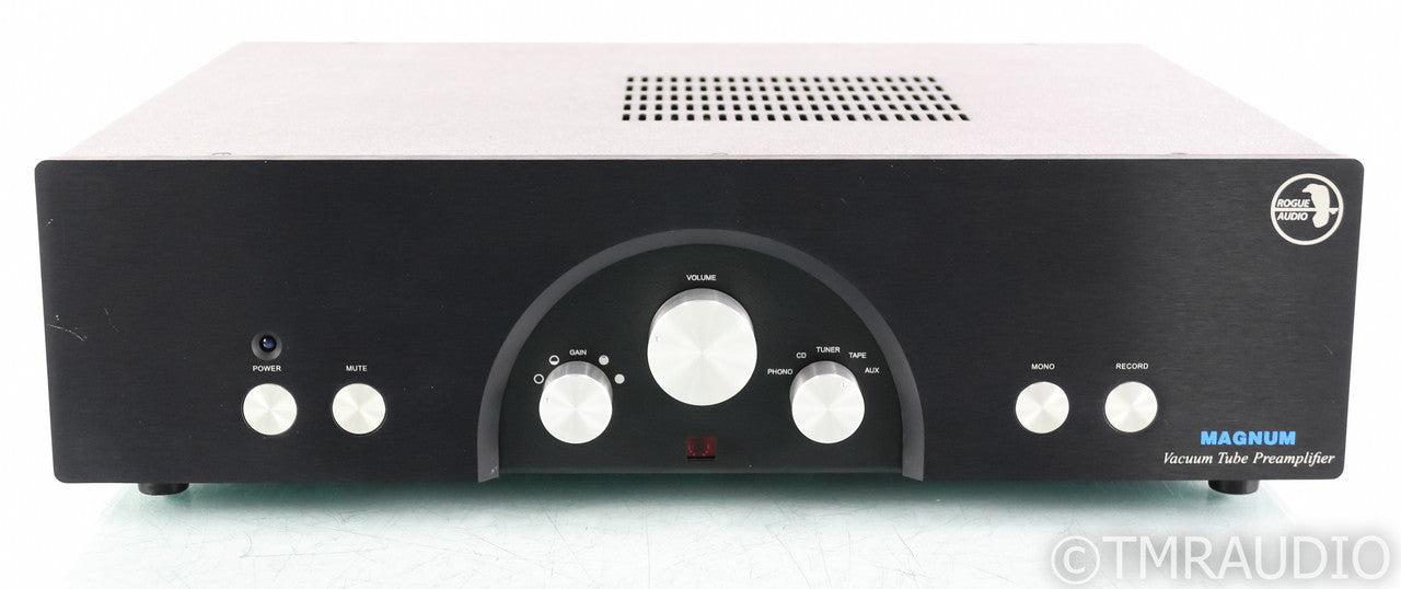 Rogue Magnum R99 Stereo Tube Preamplifier; Remote; Black; R-99