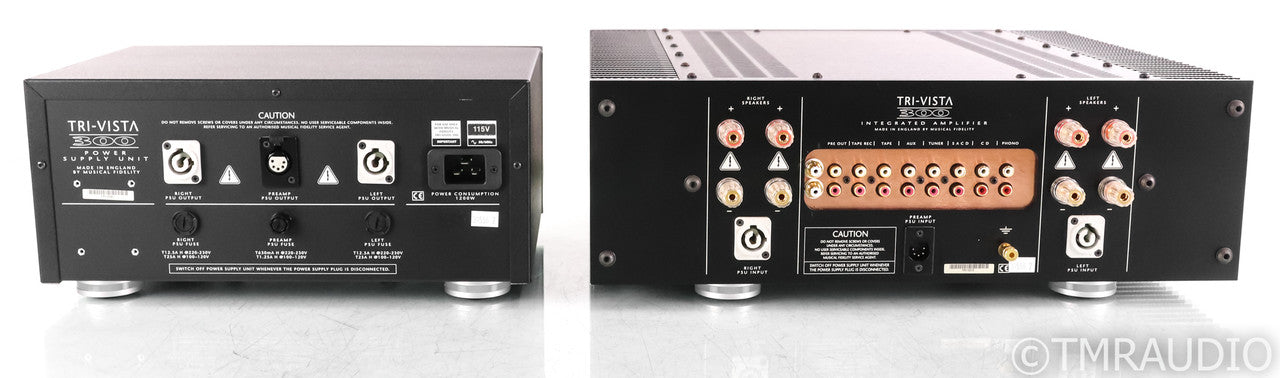 Musical Fidelity Tri-Vista 300 Stereo Integrated Amplifier; Silver; MM Phono