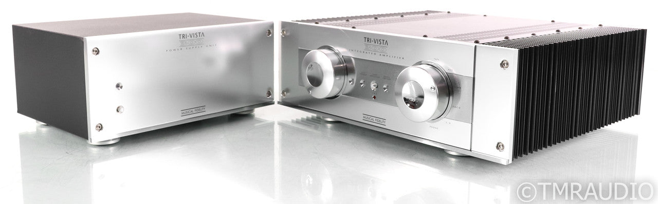 Musical Fidelity Tri-Vista 300 Stereo Integrated Amplifier; Silver; MM Phono