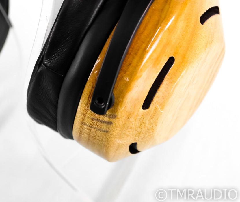 ZMF Atticus Closed Back Headphones; Wood