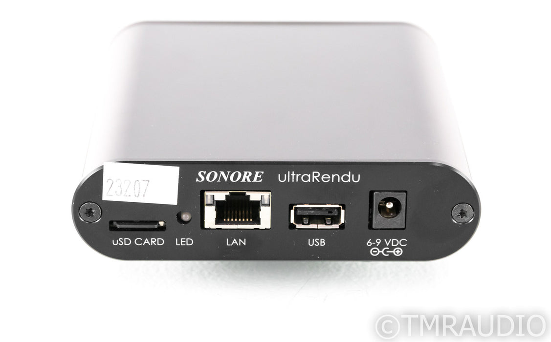 Sonore ultraRendu Network Streamer; iFi iPower PSU; Roon Ready