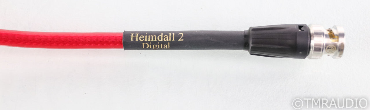 Nordost Norse 2 Heimdall 2 BNC Cable; 1m Digital Coaxial Cable; RCA Adapters