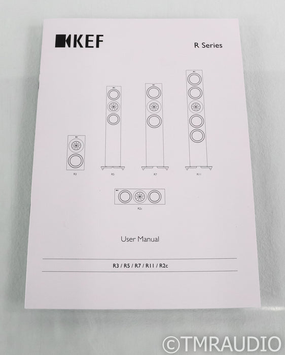 KEF R2C Center Channel Spealer; R-2C; Gloss Black