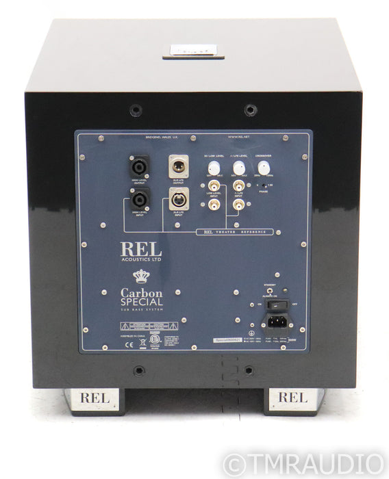 REL Carbon Special 12" Powered Subwoofer; Piano Black (Open Box)