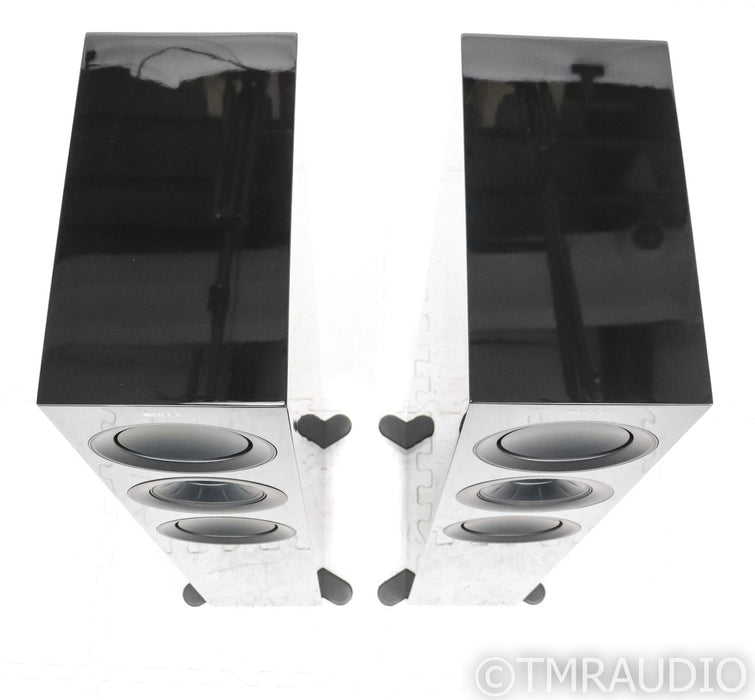KEF R5 Floorstanding Speakers; Gloss Black Pair; R-5