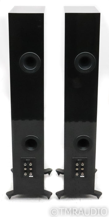 KEF R5 Floorstanding Speakers; Gloss Black Pair; R-5