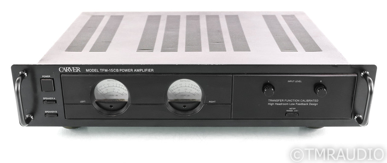 Carver TFM-15CB Stereo Power Amplifier; TFM15CB