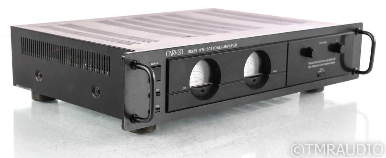 Carver TFM-15CB Stereo Power Amplifier; TFM15CB