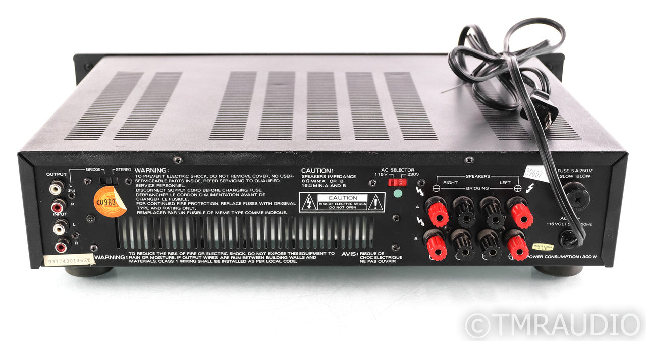 Carver TFM-15CB Stereo Power Amplifier; TFM15CB