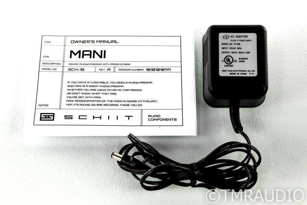 Schiit Mani MM / MC Phono Preamplifier