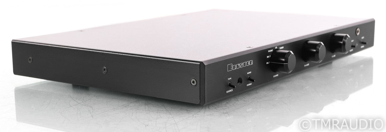 Bryston BP25P Stereo Power Amplifier; Remote; MM Phono; BP-25-P; 17"