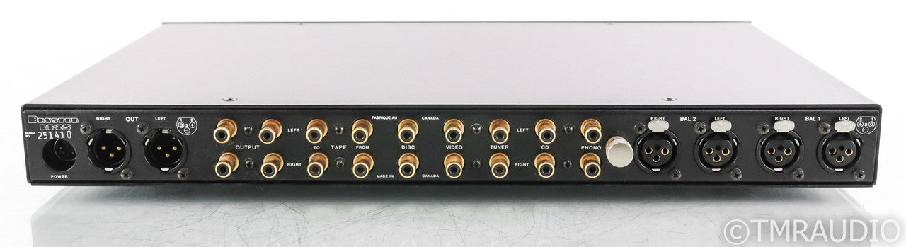 Bryston BP25P Stereo Power Amplifier; Remote; MM Phono; BP-25-P; 17"