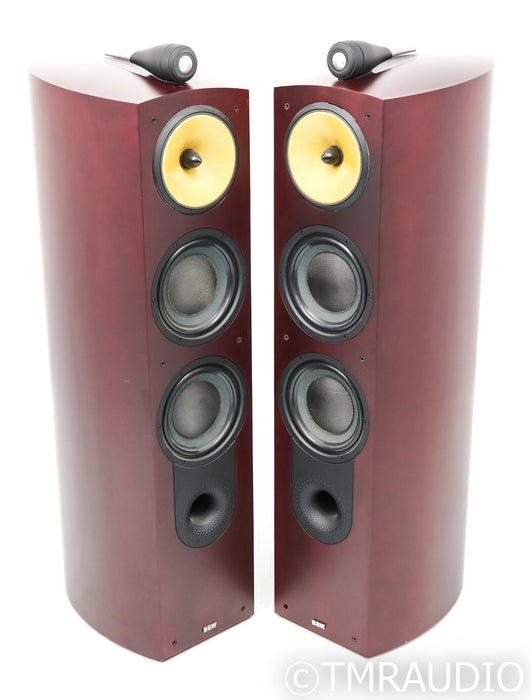 B&W Nautilus 803 Floorstanding Speakers; Rosewood Pair