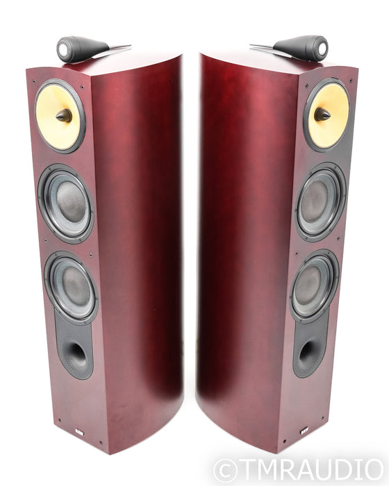 B&W Nautilus 803 Floorstanding Speakers; Rosewood Pair