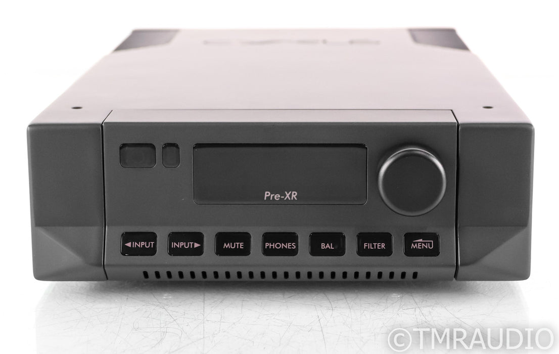 Cyrus Pre-XR DAC / Preamplifier; Remote; MM Phono; USB; Black; PreXR