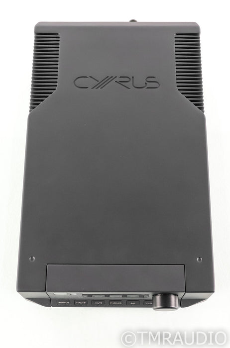 Cyrus Pre-XR DAC / Preamplifier; Remote; MM Phono; USB; Black; PreXR