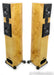 Acoustic Zen Adagio Floorstanding Transmission Line Speakers; Burled Maple Pair
