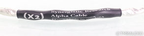 Synergistic Reserach Alpha X2 RCA Cables; 1m Pair Interconnects